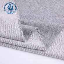 Wholesale china factory grey color CVC baby knitted cotton terry cloth fabric